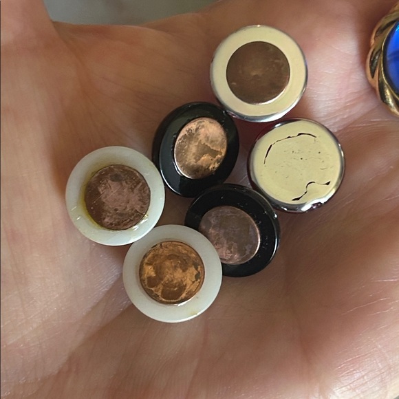 Vintage KJL Kenneth Jay Lane Interchangeable Clip On Earrings - Picture 9 of 15